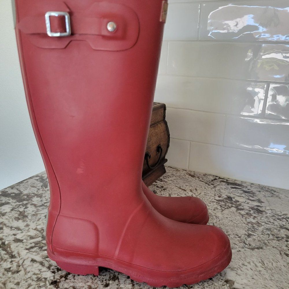Hunter boots size 5B/6G /37 EUR - Picture 2 of 11